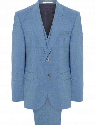 'H-Jeckson' 3-piece wool suit